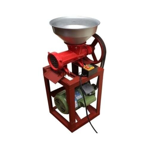 2.2KW 1400r/min Heavy Duty Commercial Automatic Electric Meat Grinder Machine Mincer Pepper Chicken Skeleton Bone Grinder 220V