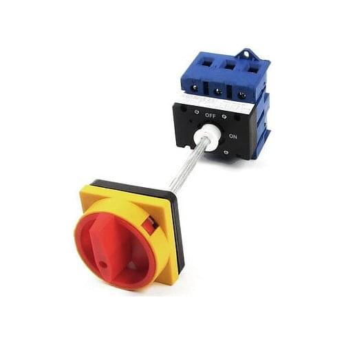 AC220V AC380V AC690V 80A On/OFF 6 Screw Terminals Rotary Changeover Switch