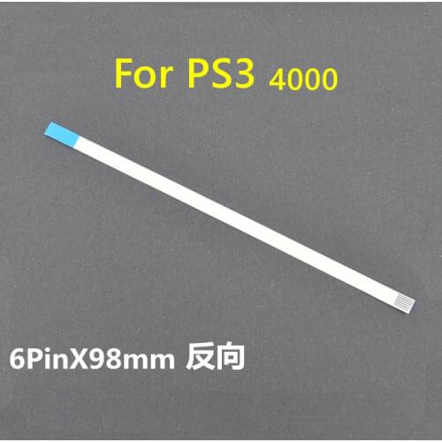 Aipinchun 5Pcs/Lot For Sony Playstation 3 Slim Controller PS3 4000 Model Power On Off Eject Cable Ribbon 6Pin