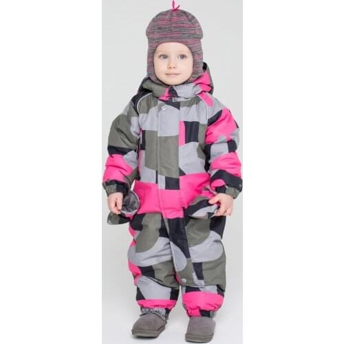 Зимние комбинезоны детские Crockid China At AliExpress