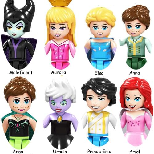 Girl Princess Olivia Mia Kate Stephanie Emma Andrea Model Building Blocks Enlighten Action Figure Bricks Toys For Children