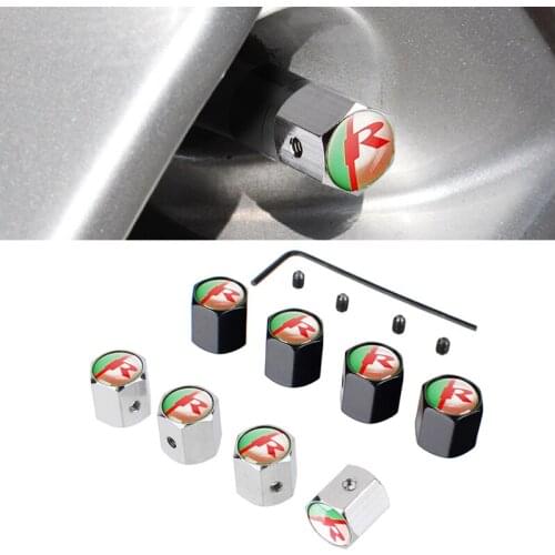 For Jaguar XF XJ XE X-TYPE F-Pace F-Type S-Type XFR F-TYPE Car Styling Car Wheel Tyre Cover Valve Stem Auto Air Caps Anti Dirty