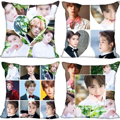 Best Sell jaeHyun Kpop Pillow Case For Home Decorative Pillows Cover Invisible Zippered Throw PillowCases 40X40,45X45cm