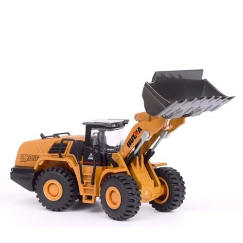 Simulation alloy loader engineering car children slide toy car presents for children