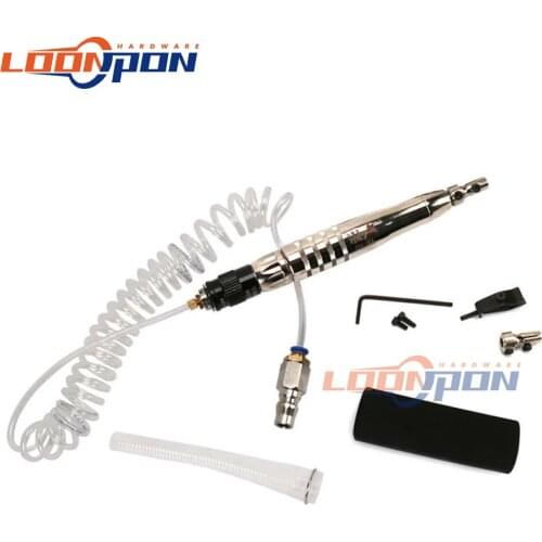 Air Grinder Kits Pneumatic Tools Mini Pneumatic Pencil Polishing Engraving Grinding Cutting for Woodworking Metal Work