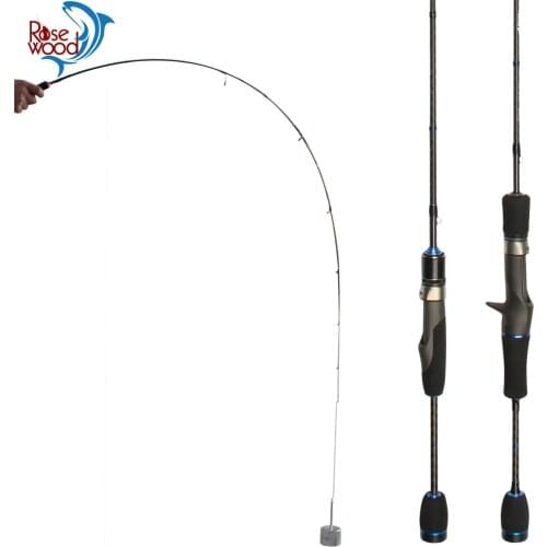 Rosewood Fuji Guide Ring and Fuji Reel seat 1.8m trout fishing rod UL ultra light spinning rod lure wt 0.8-5g freshwater poles