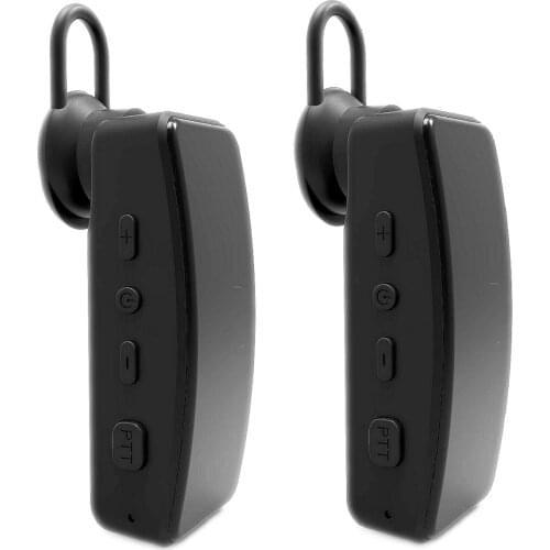 1 Pair LEIXEN Earphone Mini Portable Walkie Talkie UHF 400-480MHz 0.5W Ham Two-Way Radio & Headset Pocket Transceiver