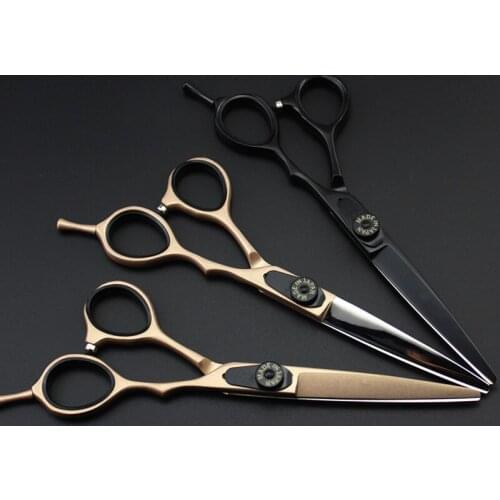 Professional 6 '' Japan 440c hair scissors set cutting scissor hairdresser makas barber thinning shears hairdressing scissors