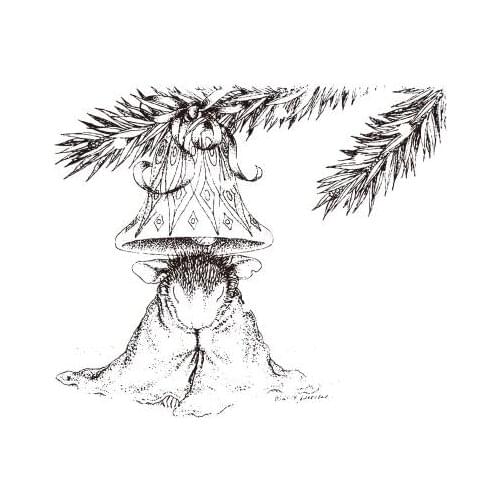 Mouse Transparent Clear Silicone Stamp/Seal for DIY scrapbooking/photo album Decorative clear stamp sheets ST0653