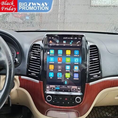 1 DIN Android Radio Receiver For Hyundai Santa Fe 2006 2007 2008 2009 2010 2011 2012 Car Video Player GPS Audio Stereo Head Unit