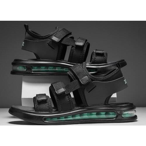 Summer Air Cushion Sandals Men Beach Casual Shoes Outdoor Sandals Man Luxury Sandalia Plataforma Designer Slippers Dropshipping