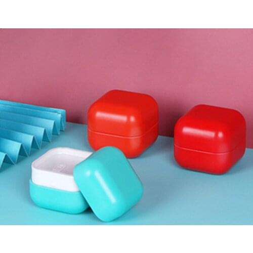 Flower Mini Tin Loose Tea Coffee Candy Storage Box Square Metal Case Wedding Favor Organizer Container Japanese Style