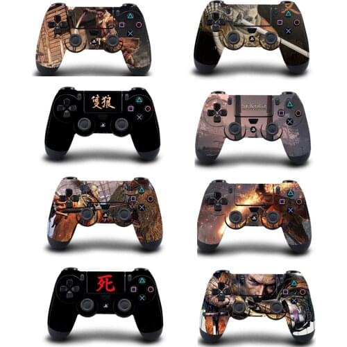 Sekiro Protective Cover Sticker For PS4 Controller Skin For DualShock 4 Playstation 4 Pro Slim Decal PS4 Skin Sticker Vinyl