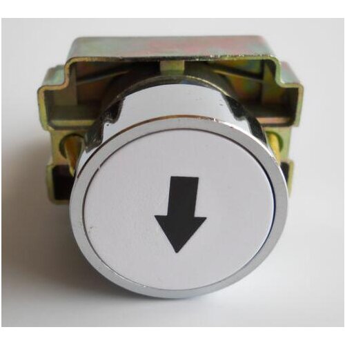 1PC) 1NO XB2-BA3341 Symbol Momentary WHITE Flush Push-button