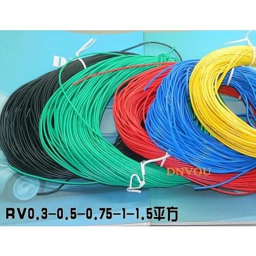 10meters/lot, 20awg Insulated Wire,RV Electrical Wire ,Modification LED Strip Extension Wire AWG20 0.5mm2