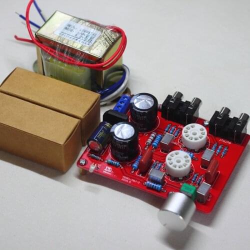 6N3 Tube HIFI Buffer Audio pre-amplifier amp board with Transformer