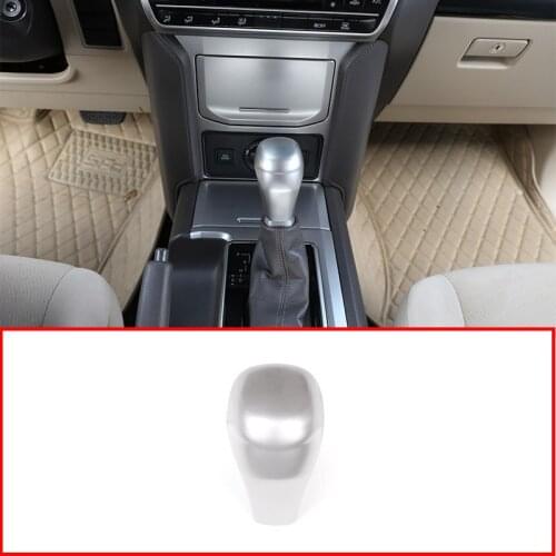 ABS Plastic Gear Shift Head Protection Trims For Toyota Prado J150 2018 Car Accessories