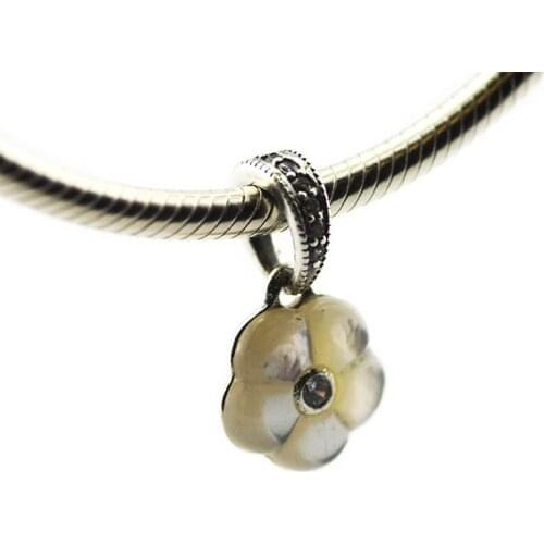 Flora charms For Jewelry Making Fits Original Charms Bracelets For Woman DIY Sterling Silver Jewelry Beads