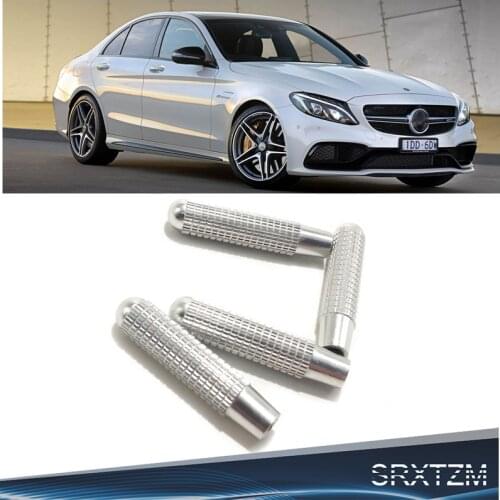 For Mercedes Benz Cla Gla C E Glc Gle Glk Class W176 W205 W213 X253 W166 W212 Door Lock Pin Bolt Knob Button Trim Cover