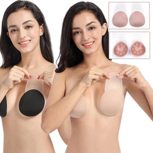Water Drop Anti-Sagging Breathable Hidden Silicone Lifting Breast Pad Anti-Bump Invisible Bra Lifting Chest Stickers Nipple Cove