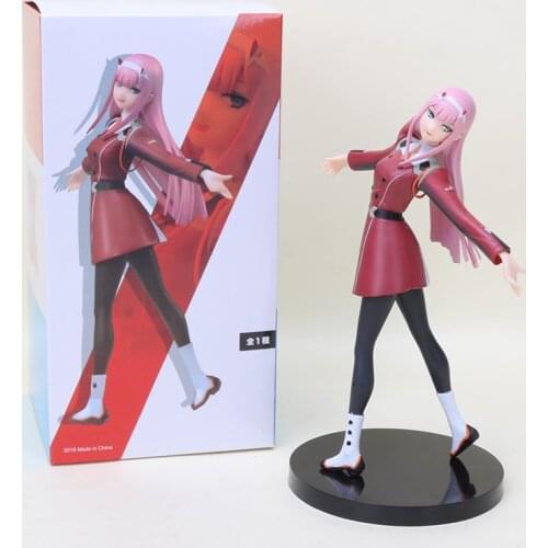 21cm Anime DARLING in the FRANXX Figure Toy Zero Two 02 PVC Action Figure Collection Model Toys
