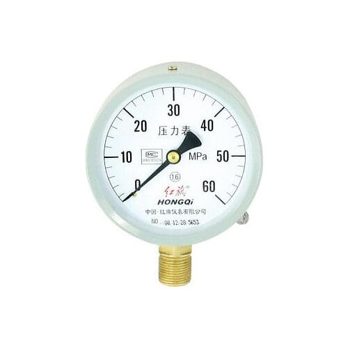 Round Dial 1.6 Accuracy Air Compressor Pressure Gauge 0-60MPa