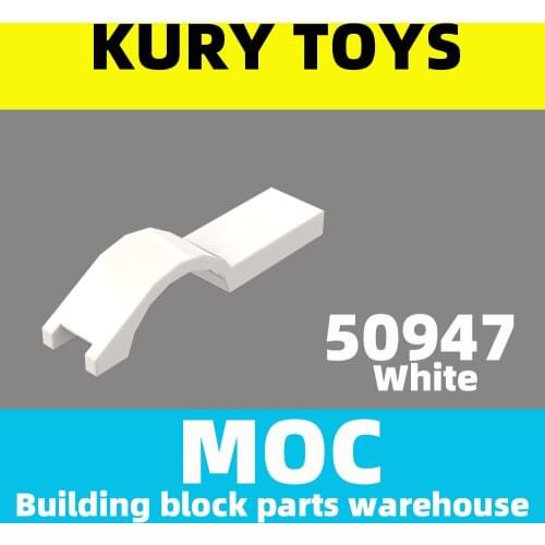 Kury Toys DIY MOC For 50947 Building block parts For Vehicle, Mudguard 1 x 4 1/2