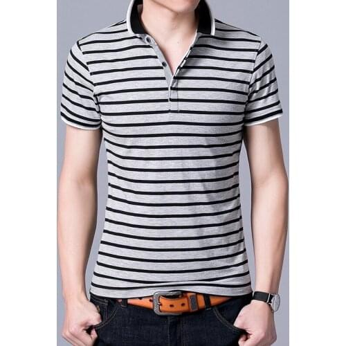 Casual Polo Homme Short Sleeve High Quality Pure Cotton Casual Polo T Shirt For Men