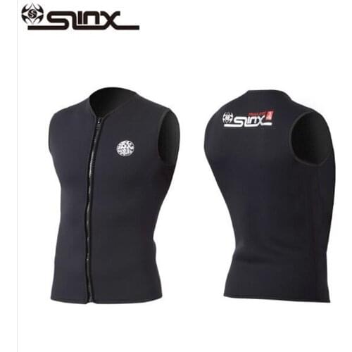 Slinx 3mm Neoprene None Sleeve Men & Women Wetsuit Unisex Vest For Kitesurfing Suit Scuba Diving Surfing Swiming Spearfishing