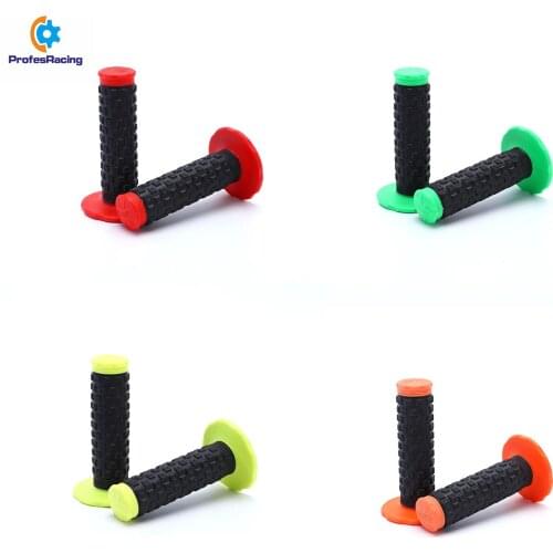New Grips 7/8" Dirt Bike Rubber Grips Bike Handle Grip For Protaper Handlebar Mx Pillow Top Throttle Moto Grips 22mm Bar Moto