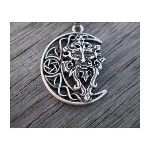 Green man charm