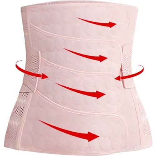 Postpartum Women Waist Corset Modeling Strap Slimming Underwear Belly Sheath Reductive Girdle Soft Cinchers