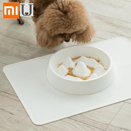 Youpin JordanJudy Silica gel Pet placemat Anti-overflow Non-slip Moisture-proof waterproof Cat dog Food Silicone Mat
