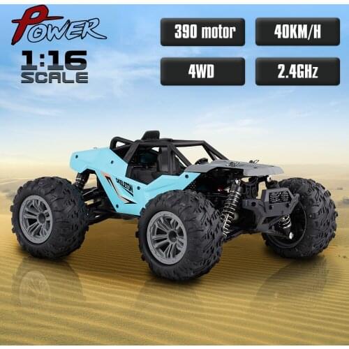 KY-1898A 1:16 RC Car 2.4Ghz 40KM/H High Speed Off Road RC Trucks 4WD Vehicle Racing Buggy RC Crawler Gifts for Kids Adults