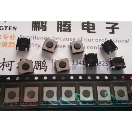 10PCS/lot Taiwan Fuhua Tact Switch 6*6*2.5 SMD internal paste 4 foot key switch micro-movement