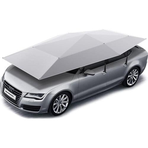 2021 Universal car cover 4.5M Automatic Car sun shade Umbrella car cover Tent Anti-UV protection with wireless controller