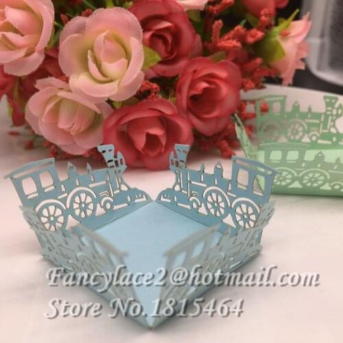 60pc Chocolate Candy Wrappers Train min cupcake wrapper baby shower decoration birthday baptism party favors supplies