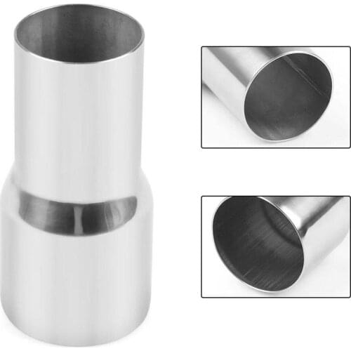 Stainless Steel Car Modified Exhaust Reducer Muffler Pipe To Component Adapter Car Accessories