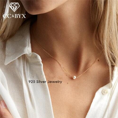 Женские ожерелья из жемчуга CC&BYX China At AliExpress