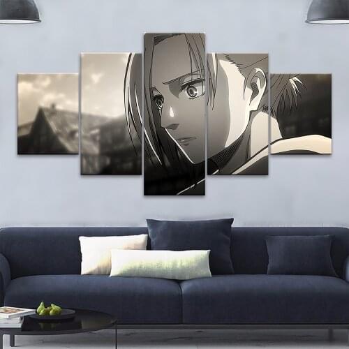 Home Decor Annie Leonhart Canvas Painting Wall Art HD Printing 5 Pieces Pictures Modular Artwork Anime Poster For Living Room