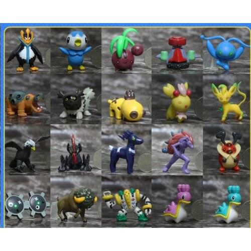 TOMY Pokemon Action Figure Fennekin Regice Drizzile and Other Medium Rare Model Toys