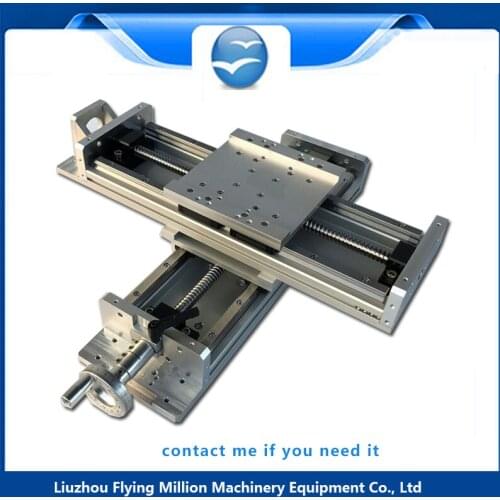 Inear square rail 1605 ball screw screw electric slide mode equipping 57 electric frame bearing large panel