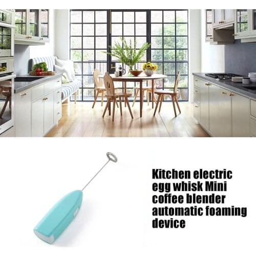 Kitchen Electric Egg Whisk Mini coffee blender automatic milk milk foaming device stir bar