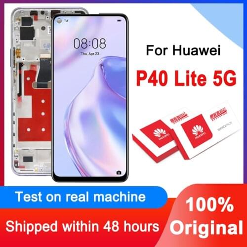 Original 6.5" Display Replacement For Huawei P40 Lite 5G LCD Touch Screen Digitizer Assembly For Huawei P40 Lite 5G CDY-NX9A