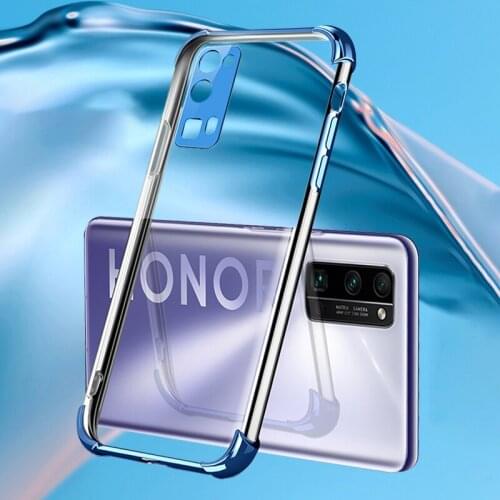 Airbag Shockproof Case for Huawei Honor30 Honor 30 S Pro Lite Capa 30S 30pro 30lite Soft Clear Thin Plating Silicone Cover Funda