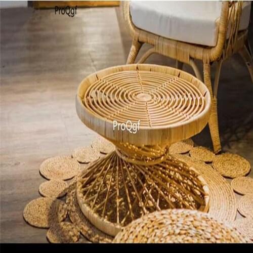 Prodgf 1 Set diameter 61cm height 30cm minshuku rattan table