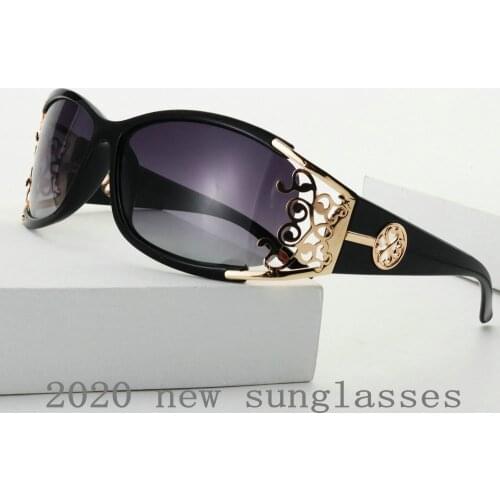 Polarized Sunglasses Women Lady Elegant Rhinestone Sunglasses Brand Design Hollow Sun Glasses Female Driving Eyewear NX
