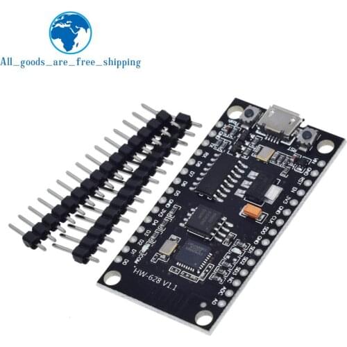 TZT NodeMCU V3 Lua WIFI module integration of ESP8266 + extra memory 32M Flash, USB-serial CH340G for Arduino
