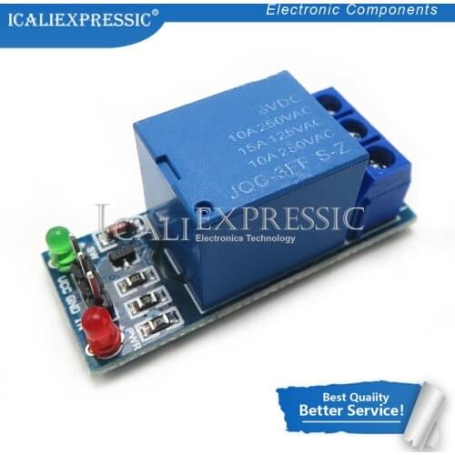 1PCS Channel 5V Relay Module Low level for SCM Household Appliance Control In Stock