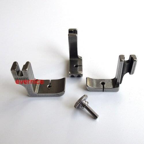 3 Pcs Double Welting Cording Piping Foot For Brother B755 Singer 191D Consew 230